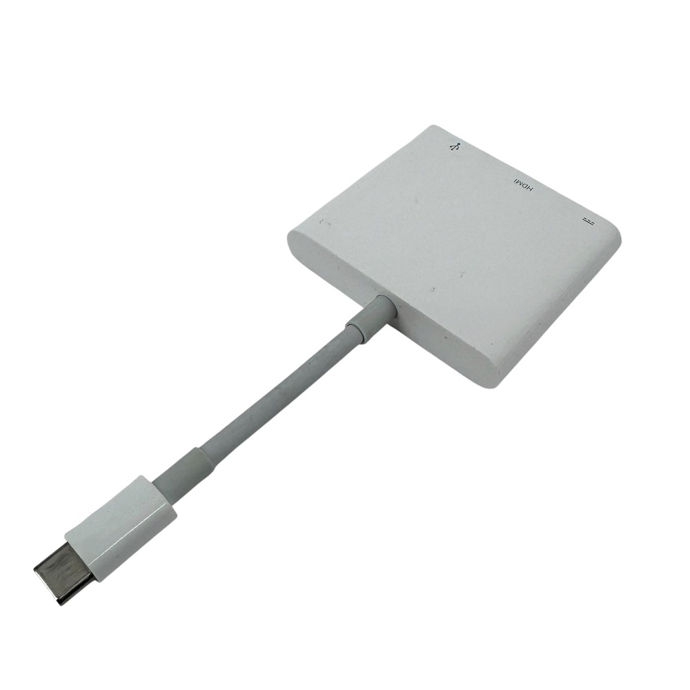 Apple USB-C Digital AV Multiport Adapter OS White A2119 HDMI USB Hub TESTED